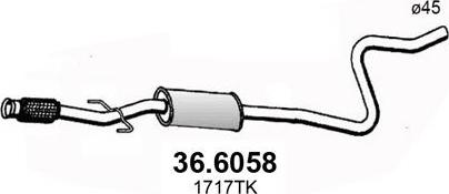 ASSO 36.6058 - Silenziatore centrale autozon.pro