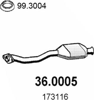 ASSO 36.0005 - Catalizzatore autozon.pro