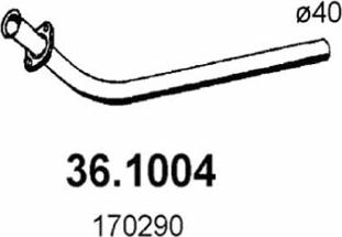 ASSO 36.1004 - Tubo gas scarico autozon.pro