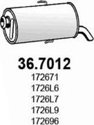 ASSO 36.7012 - Silenziatore posteriore autozon.pro