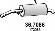 ASSO 36.7086 - Silenziatore posteriore autozon.pro