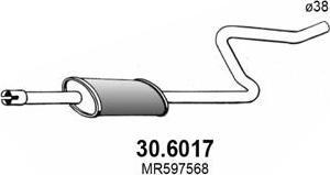 ASSO 30.6017 - Silenziatore centrale autozon.pro