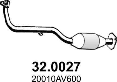 ASSO 32.0027 - Catalizzatore autozon.pro