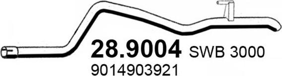 ASSO 28.9004 - Tubo gas scarico autozon.pro