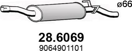 ASSO 28.6069 - Silenziatore centrale autozon.pro