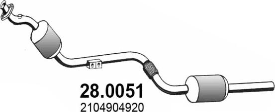 ASSO 28.0051 - Catalizzatore autozon.pro