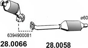 ASSO 28.0058 - Catalizzatore autozon.pro