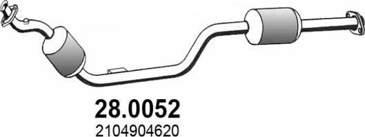 ASSO 28.0052 - Catalizzatore autozon.pro