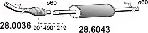 ASSO 28.0036 - Catalizzatore autozon.pro