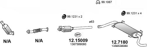 ASSO ART4095 - Impianto gas scarico autozon.pro