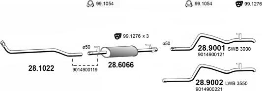 ASSO ART4142 - Impianto gas scarico autozon.pro