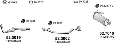 ASSO ART4220 - Impianto gas scarico autozon.pro