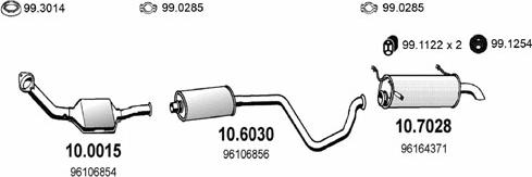 ASSO ART0519 - Impianto gas scarico autozon.pro