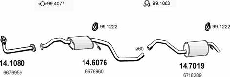 ASSO ART1102 - Impianto gas scarico autozon.pro