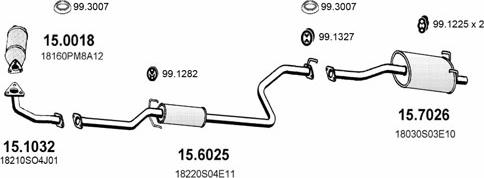 ASSO ART1114 - Impianto gas scarico autozon.pro