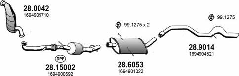 ASSO ART3997 - Impianto gas scarico autozon.pro