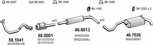 ASSO ART3637 - Impianto gas scarico autozon.pro