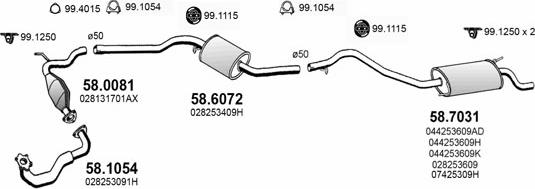 ASSO ART3811 - Impianto gas scarico autozon.pro