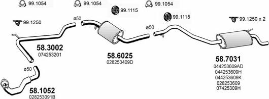 ASSO ART3817 - Impianto gas scarico autozon.pro