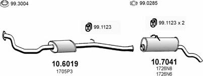 ASSO ART3227 - Impianto gas scarico autozon.pro