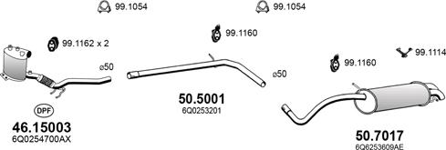 ASSO ART3788 - Impianto gas scarico autozon.pro