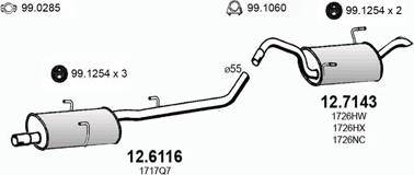 ASSO ART2990 - Impianto gas scarico autozon.pro