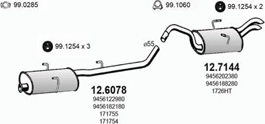 ASSO ART2993 - Impianto gas scarico autozon.pro