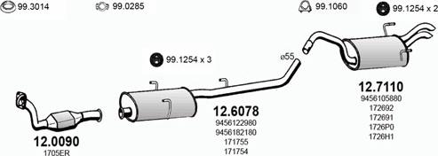 ASSO ART2992 - Impianto gas scarico autozon.pro