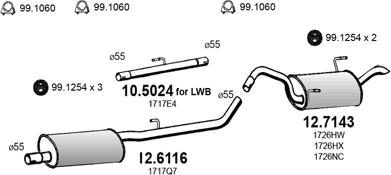 ASSO ART2966 - Impianto gas scarico autozon.pro