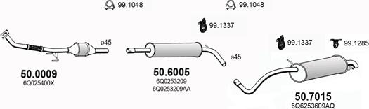 ASSO ART2920 - Impianto gas scarico autozon.pro