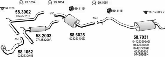 ASSO ART2596 - Impianto gas scarico autozon.pro