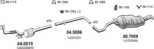 ASSO ART2566 - Impianto gas scarico autozon.pro