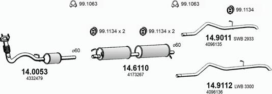 ASSO ART2887 - Impianto gas scarico autozon.pro