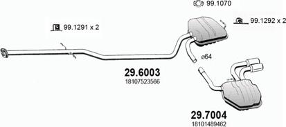 ASSO ART2875 - Impianto gas scarico autozon.pro