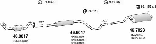 ASSO ART2293 - Impianto gas scarico autozon.pro