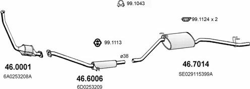 ASSO ART2297 - Impianto gas scarico autozon.pro