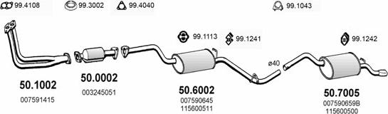 ASSO ART2278 - Impianto gas scarico autozon.pro