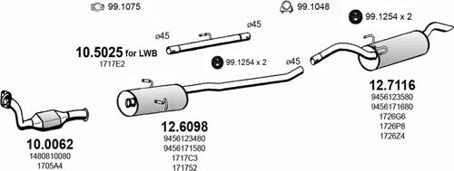 ASSO ART2797 - Impianto gas scarico autozon.pro