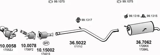 ASSO ART2787 - Impianto gas scarico autozon.pro