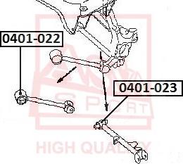 ASVA 0401-023 - Supporto, Braccio oscillante autozon.pro