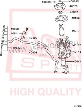 ASVA 0407-003 - Bronzina cuscinetto, Barra stabilizzatrice autozon.pro