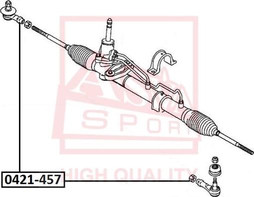 ASVA 0421-457 - Testa barra d'accoppiamento autozon.pro