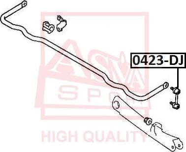 ASVA 0423-DJ - Asta / Puntone, Stabilizzatore autozon.pro