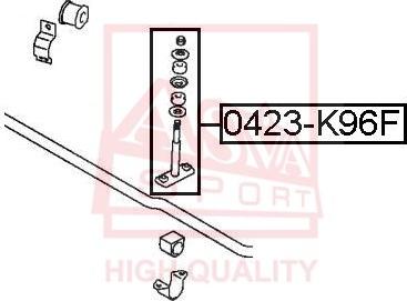 ASVA 0423-K96F - Asta / Puntone, Stabilizzatore autozon.pro