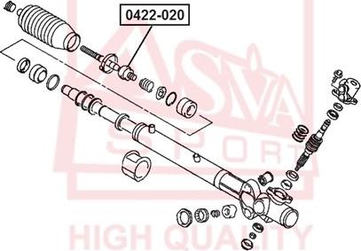 ASVA 0422-020 - Giunto assiale, Asta trasversale autozon.pro