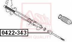 ASVA 0422-343 - Giunto assiale, Asta trasversale autozon.pro