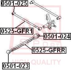 ASVA 0501-023 - Supporto, Braccio oscillante autozon.pro