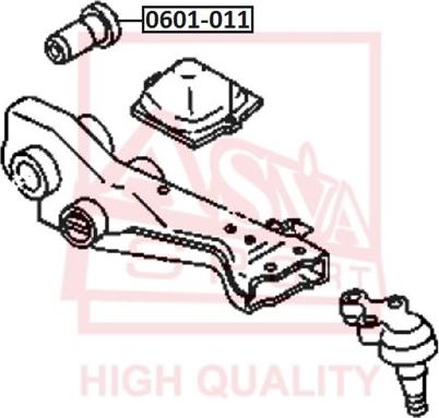 ASVA 0601-011 - Supporto, Braccio oscillante autozon.pro