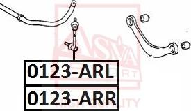 ASVA 0123-ARL - Asta / Puntone, Stabilizzatore autozon.pro