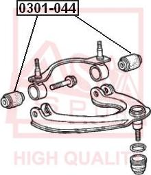 ASVA 0301-044 - Supporto, Braccio oscillante autozon.pro